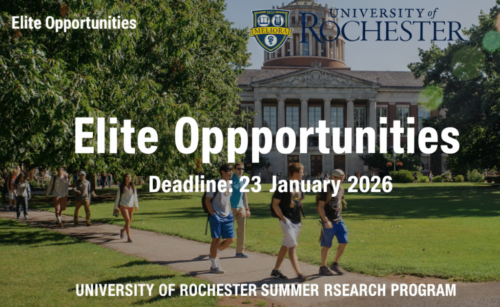 University of Rochester Summer Research Program 2026
