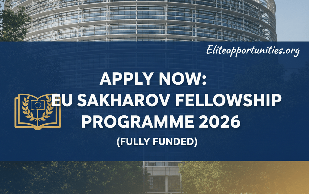 Apply Now: EU Sakharov Fellowship Programme 2026 (Fully Funded)