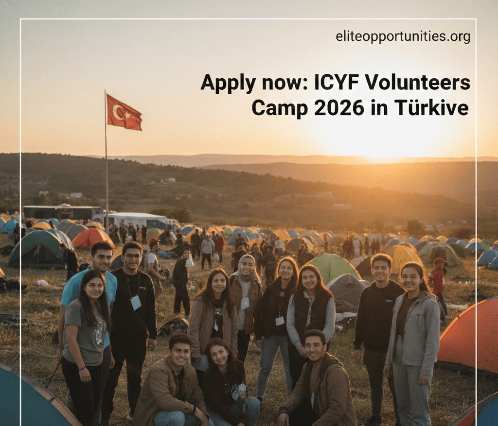 Apply now: ICYF Volunteers Camp 2026 in Türkiye