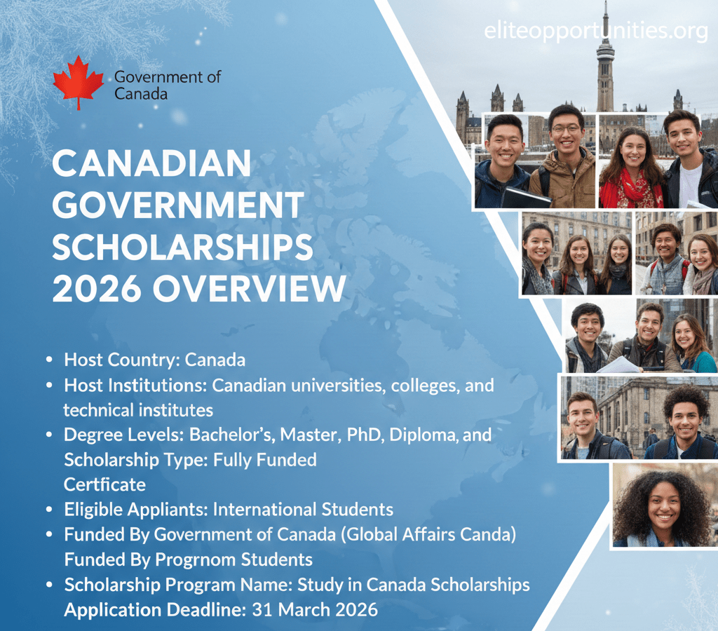 Canadian Government Scholarships 