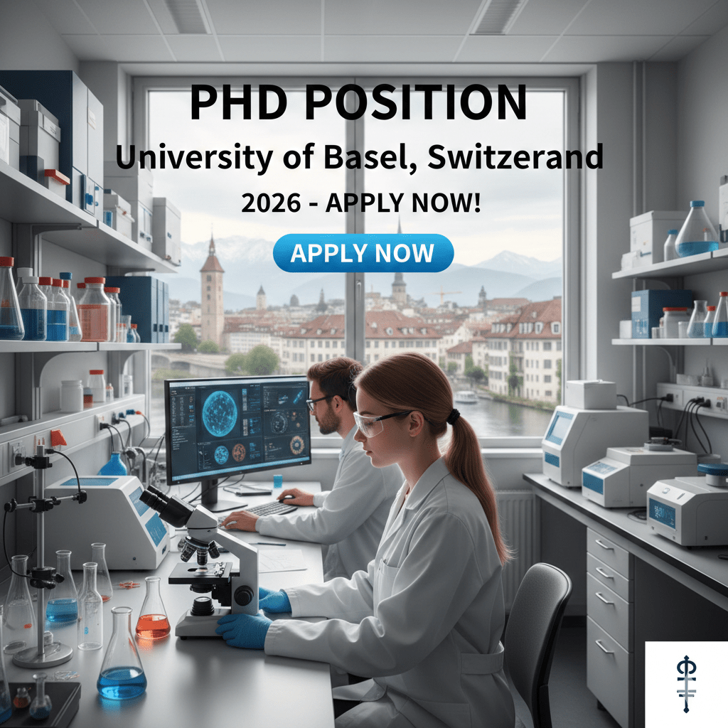 PhD Position at University of Basel, Switzerland 2026- Apply now