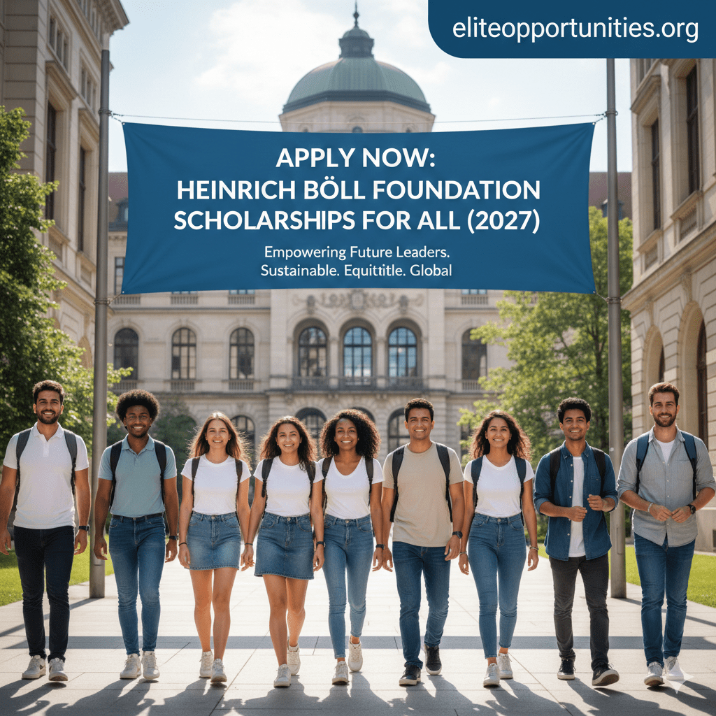 Apply now: Heinrich Böll Foundation Scholarships for all (2027)
