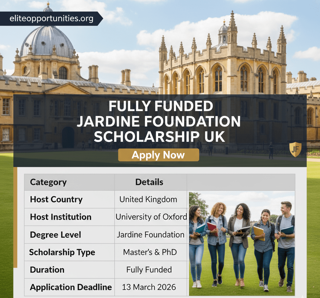 Jardine Foundation Scholarship