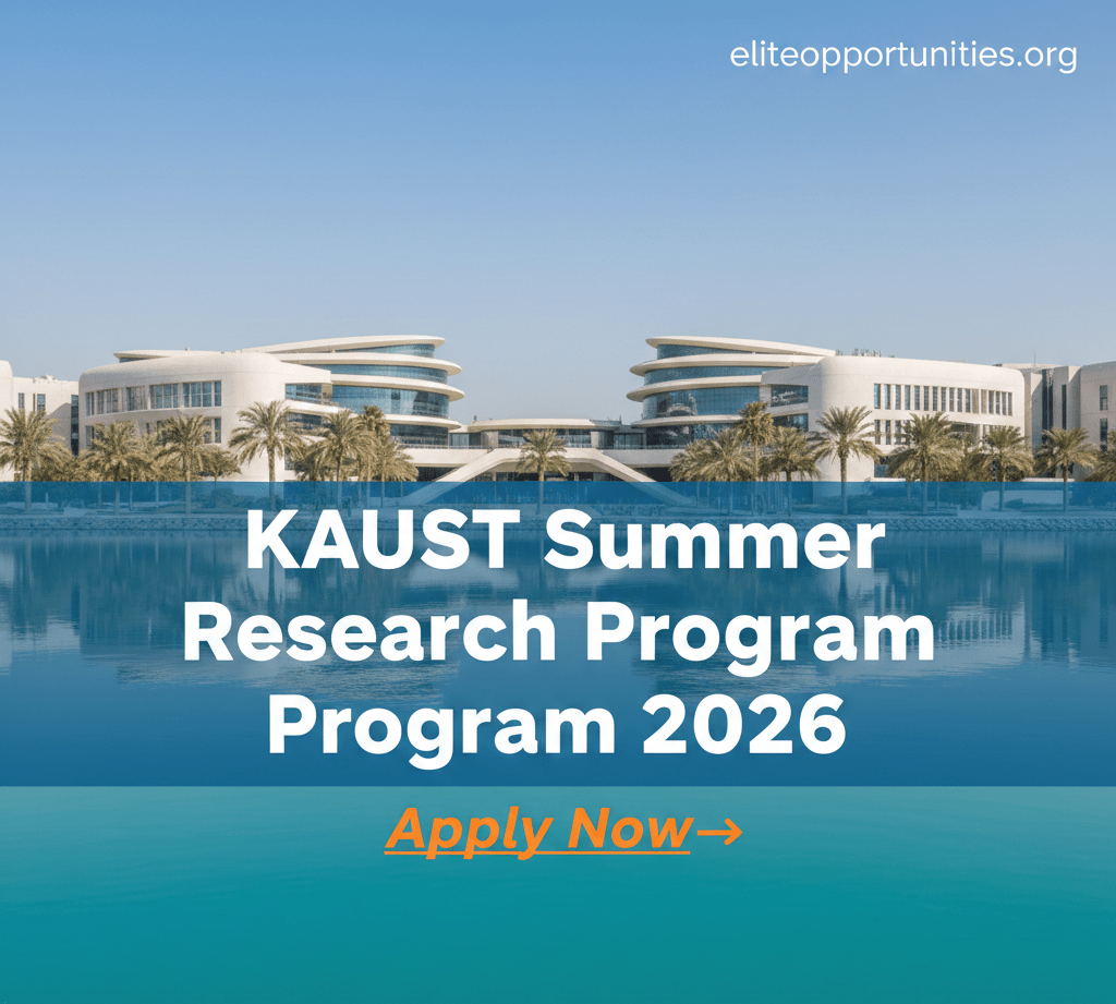 KAUST Summer Research Program 2026 | Apply Now