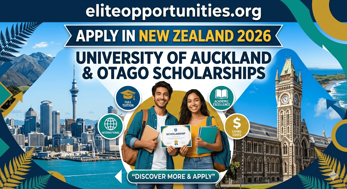 Apply in New Zealand 2026 University of Auckland & Otago