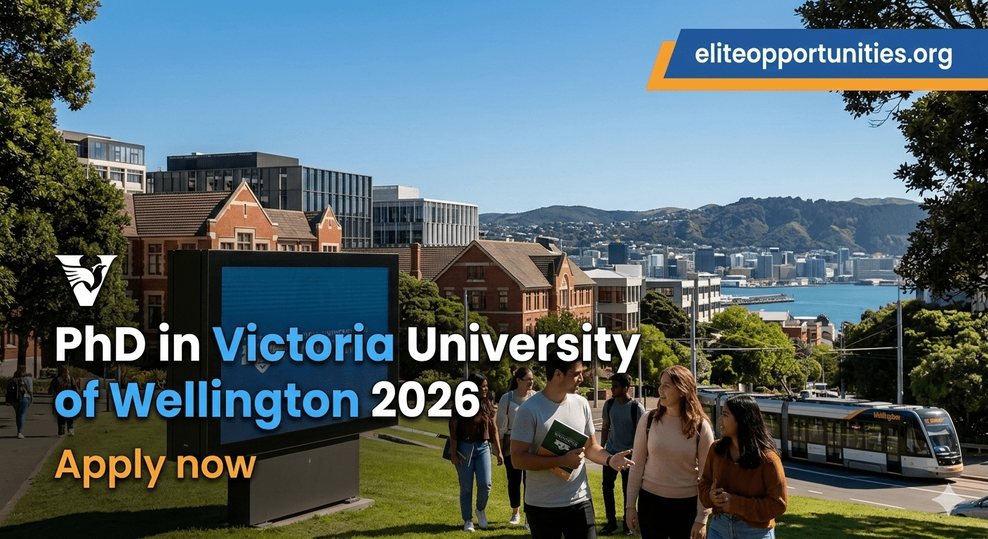 PhD in Victoria University of Wellington 2026 Apply now